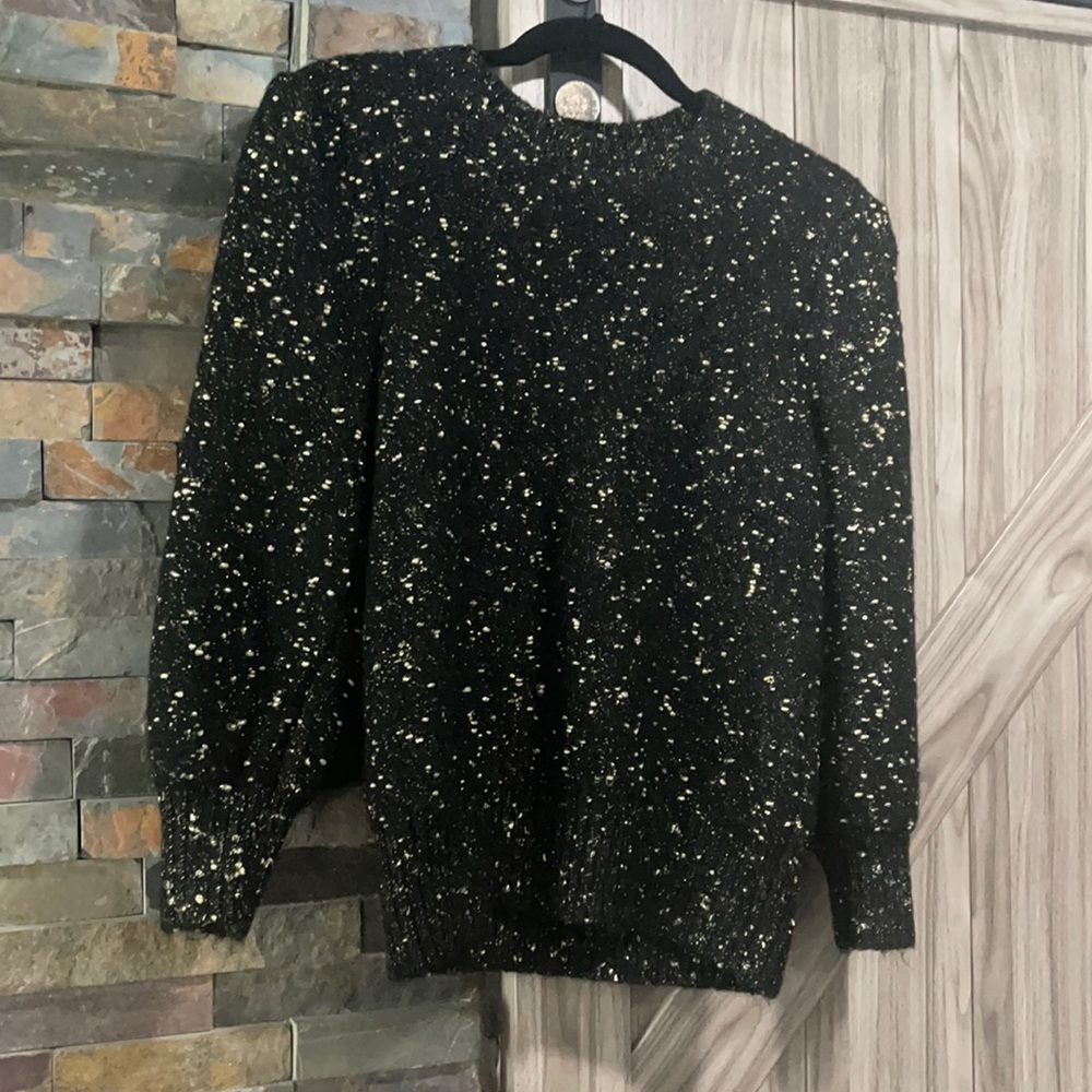 Puff sleeve sweater